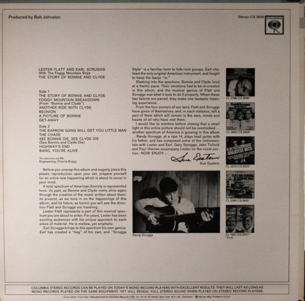 Flatt & Scruggs - The Story Of Bonnie And Clyde