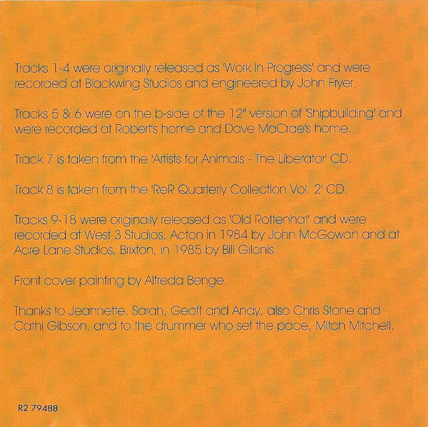 Robert Wyatt - Mid-Eighties