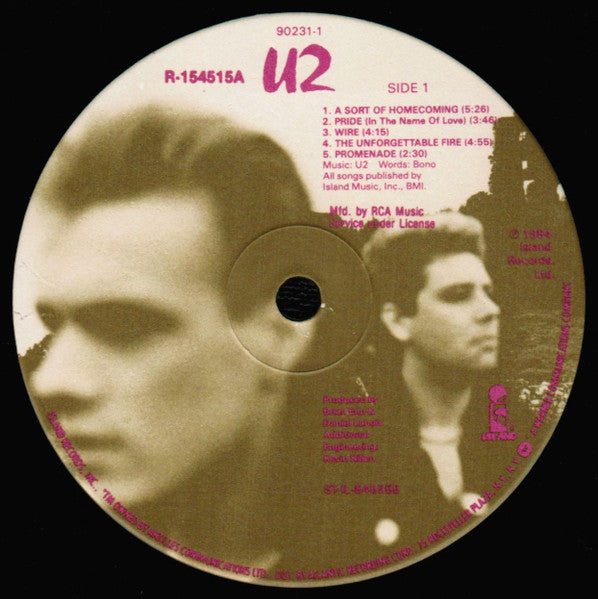 U2 - The Unforgettable Fire