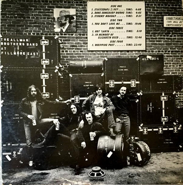 The Allman Brothers Band - The Allman Brothers Band At Fillmore East