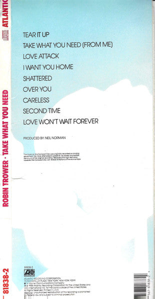 Robin Trower - Take What You Need