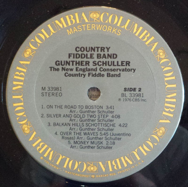 Gunther Schuller - Country Fiddle Band