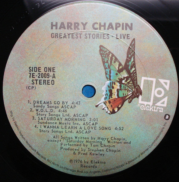 Harry Chapin - Greatest Stories - Live