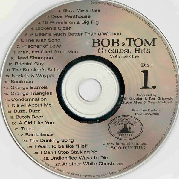 Bob & Tom - Greatest Hits Volume One