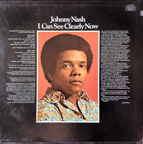 Johnny Nash - I Can See Clearly Now