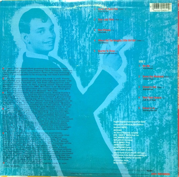 Gary U.S. Bonds - The Best Of Gary U.S. Bonds (From The Original Session Tapes)