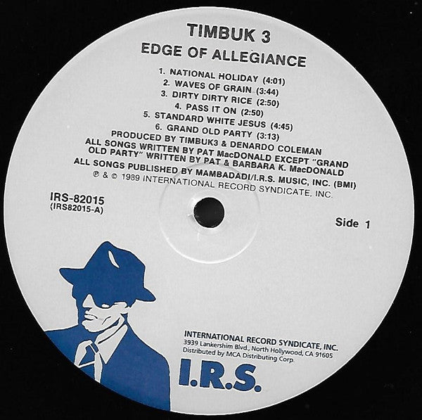 Timbuk 3 - Edge Of Allegiance