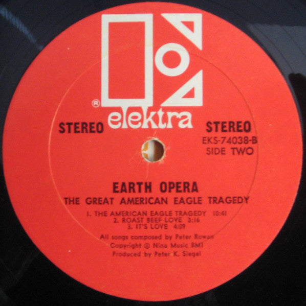 Earth Opera - The Great American Eagle Tragedy