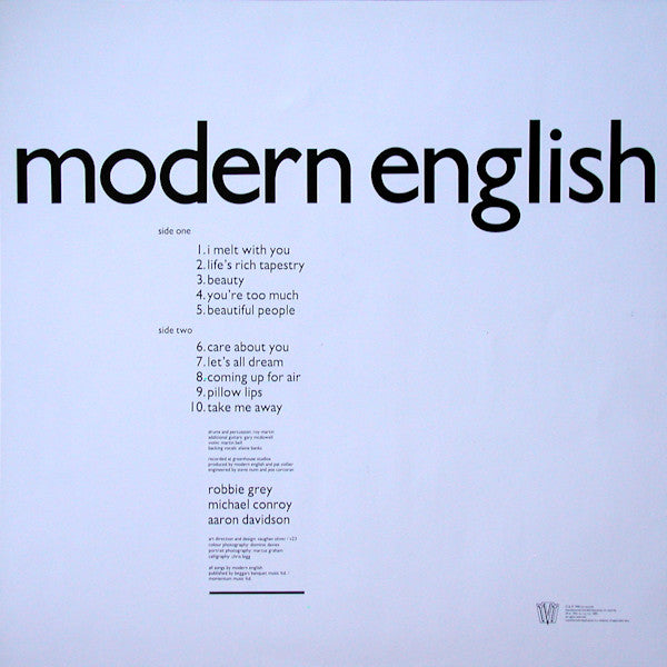Modern English - Pillow Lips
