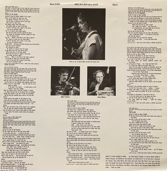 Nanci Griffith - Once In A Very Blue Moon