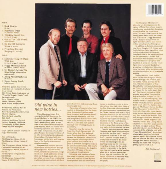 Bluegrass Album Band - Sweet Sunny South - The Bluegrass Album Band Volume 5