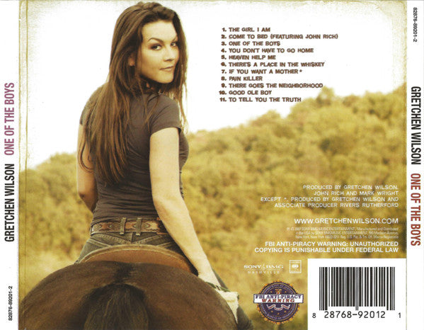 Gretchen Wilson - One Of The Boys