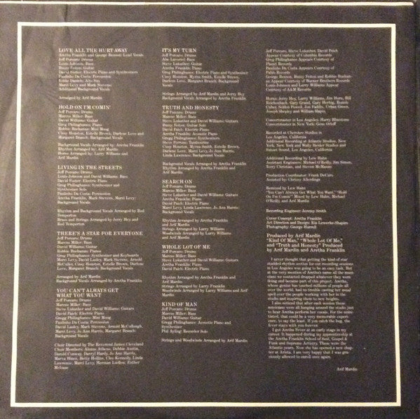 Aretha Franklin - Love All The Hurt Away