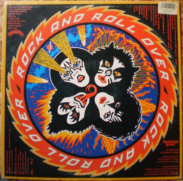 Kiss - Rock And Roll Over