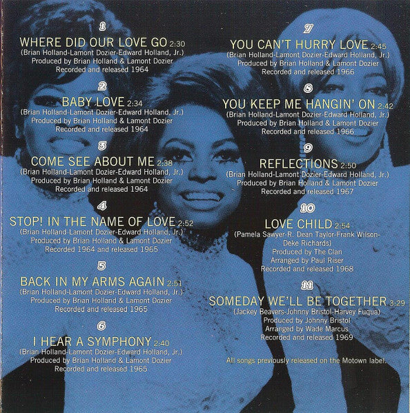 The Supremes - The Best Of Diana Ross & The Supremes