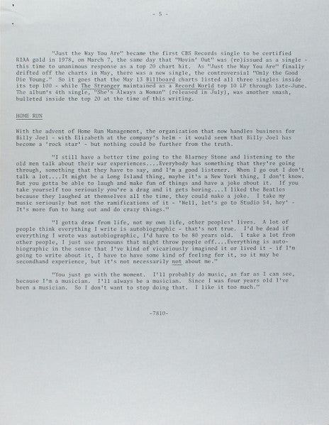 Billy Joel - 52nd Street