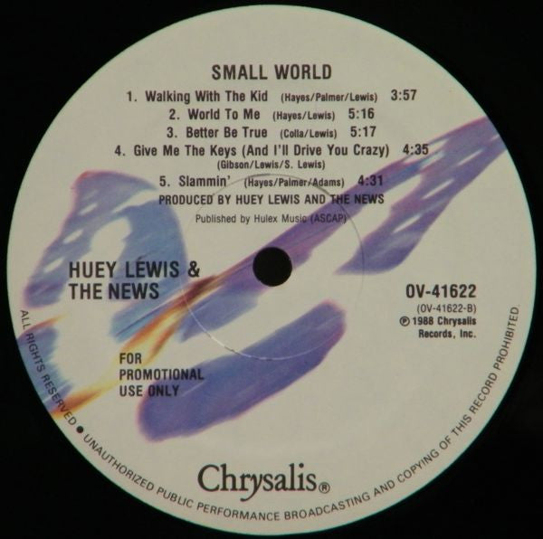 Huey Lewis & The News - Small World