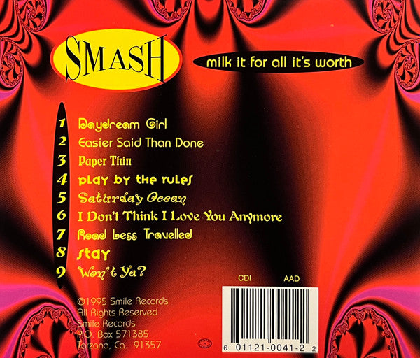 Smash (37) - Milk It For All It's Worth
