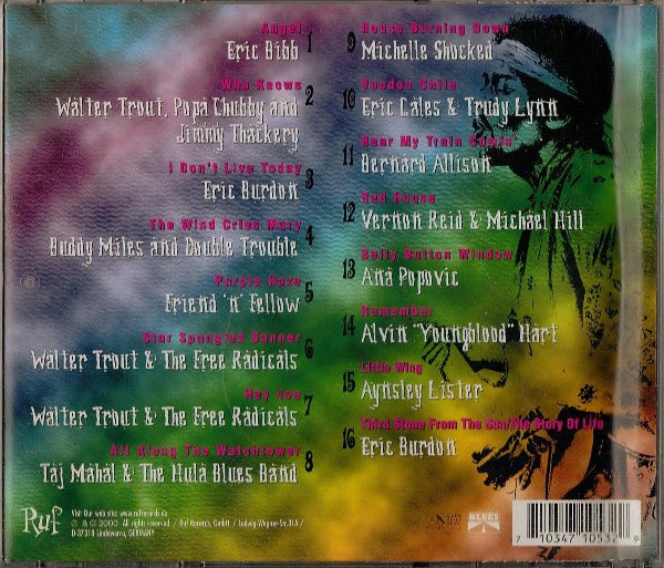 Various - Blue Haze Songs Of Jimi Hendrix