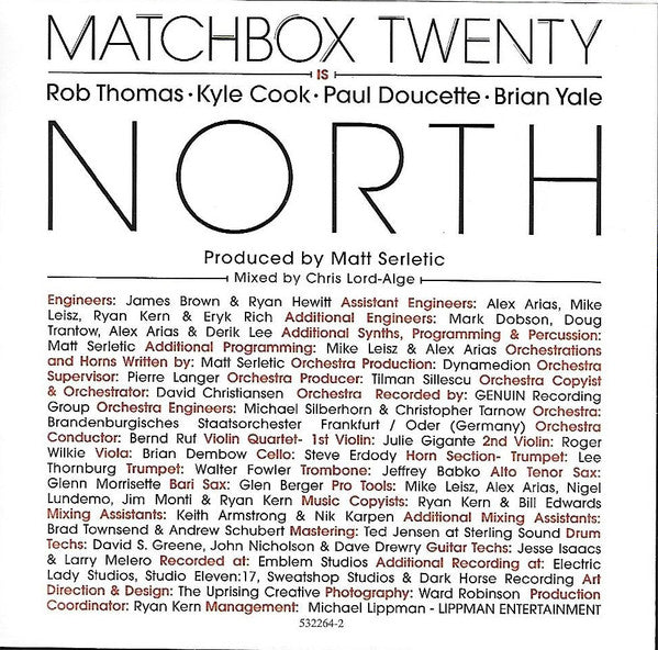 Matchbox Twenty - North