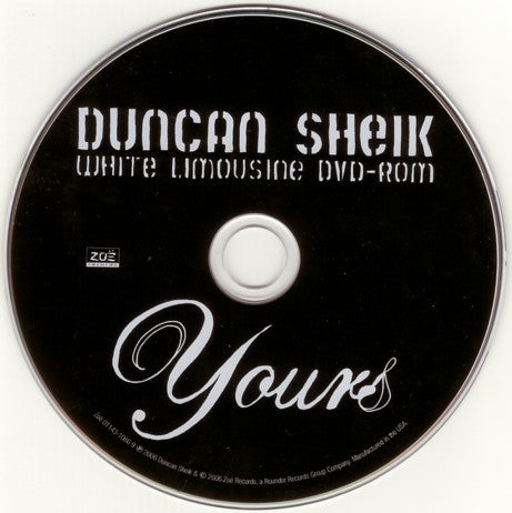 Duncan Sheik - White Limousine