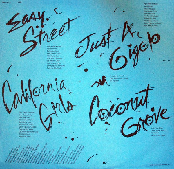 David Lee Roth - Crazy From The Heat