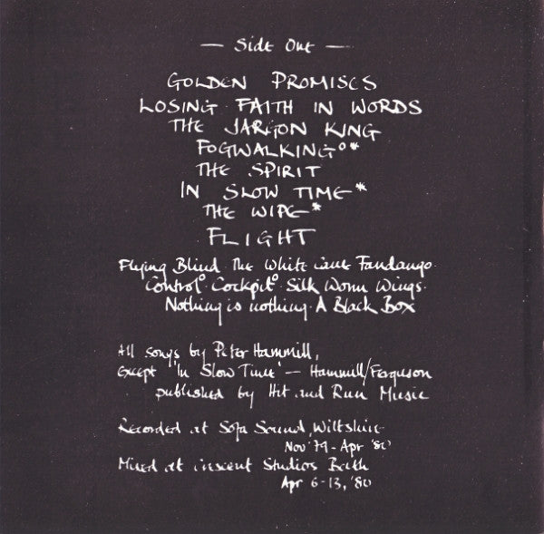 Peter Hammill - A Black Box