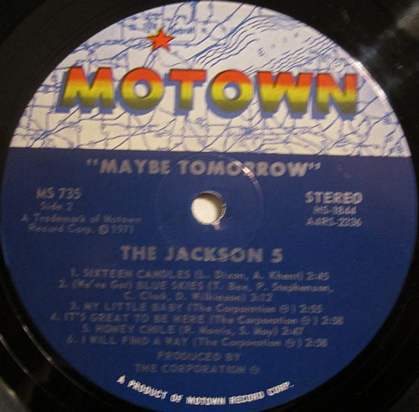 The Jackson 5 - Maybe Tomorrow