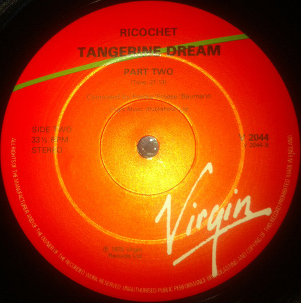 Tangerine Dream - Ricochet