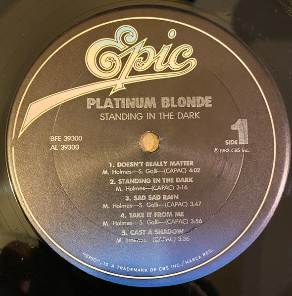 Platinum Blonde - Standing In The Dark