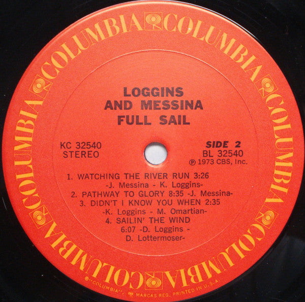 Loggins And Messina - Full Sail