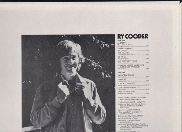 Ry Cooder - Ry Cooder
