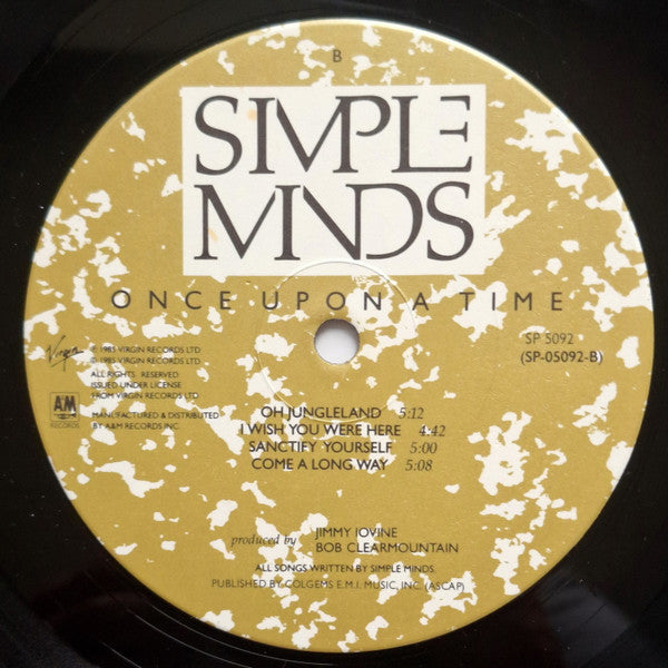 Simple Minds - Once Upon A Time