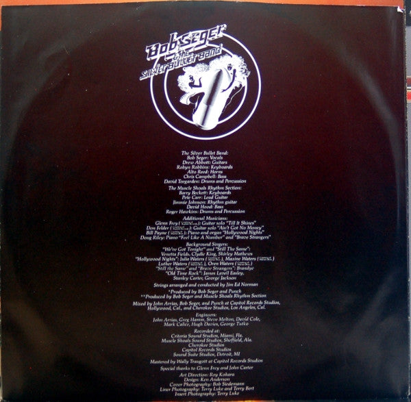Bob Seger And The Silver Bullet Band - Stranger In Town