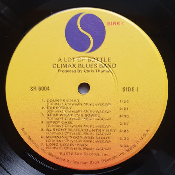 Climax Blues Band - A Lot Of Bottle