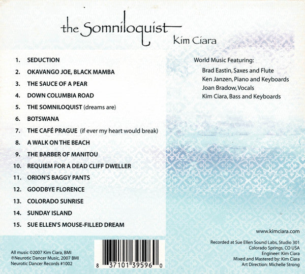 Kim Ciara - The Somniloquist