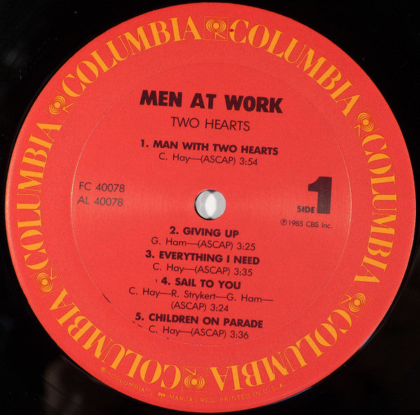 Men At Work - Two Hearts