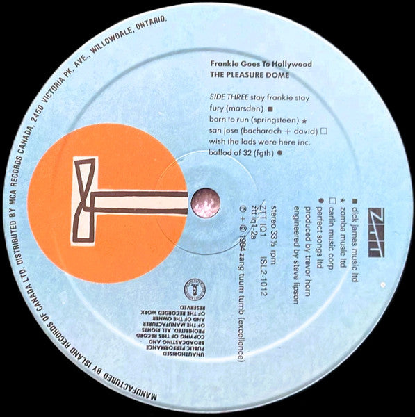 Frankie Goes To Hollywood - Welcome To The Pleasuredome