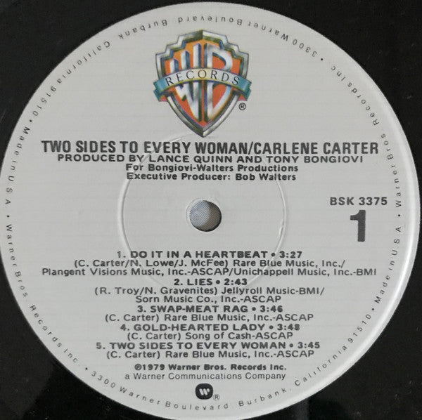 Carlene Carter - Two Sides To Every Woman