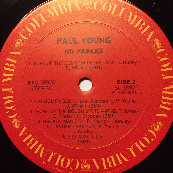 Paul Young - No Parlez