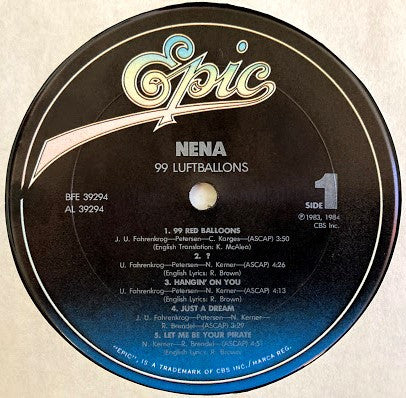 Nena - 99 Luftballons