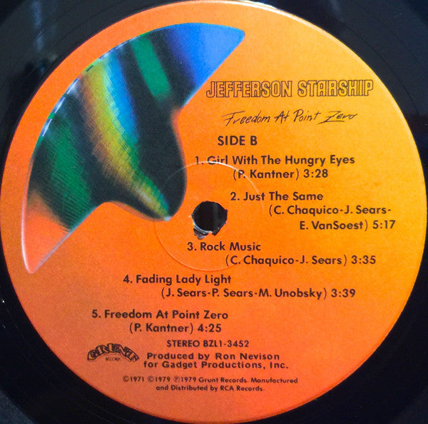 Jefferson Starship - Freedom At Point Zero