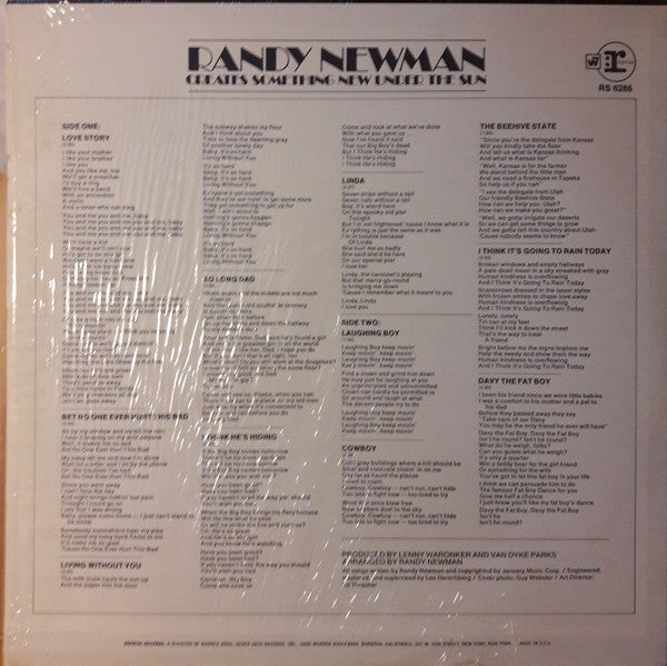 Randy Newman - Randy Newman