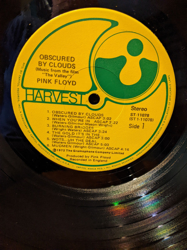 Pink Floyd - Obscured By Clouds