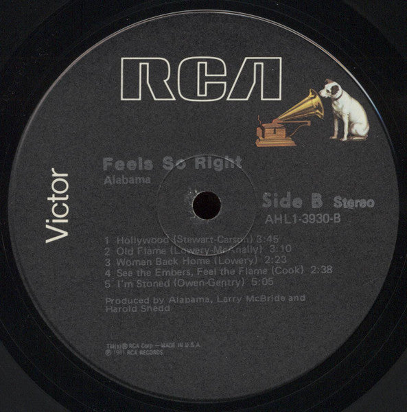 Alabama - Feels So Right