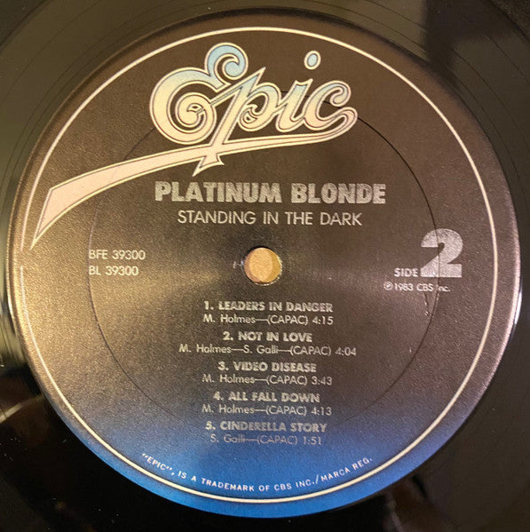 Platinum Blonde - Standing In The Dark