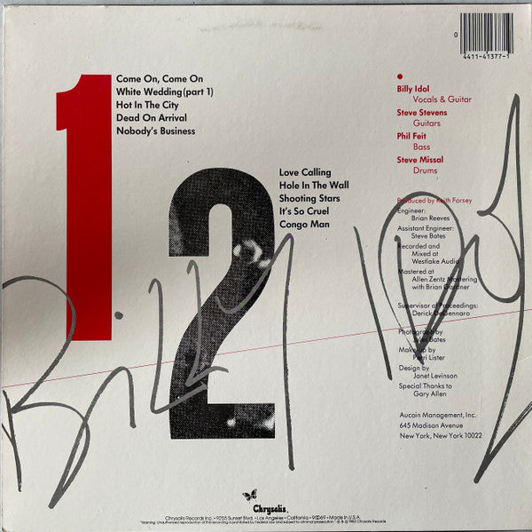 Billy Idol - Billy Idol