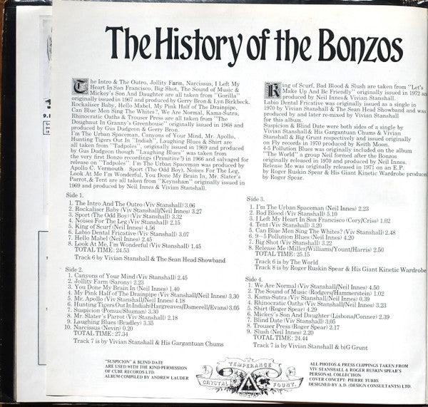 Bonzo Dog Doo-Dah Band - The History Of The Bonzos