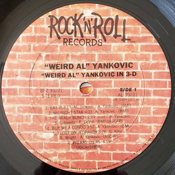 "Weird Al" Yankovic - In 3-D