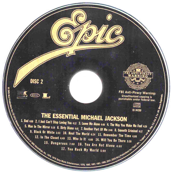 Michael Jackson - The Essential Michael Jackson